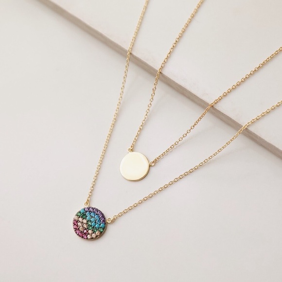 Love is Love Necklace | 14k Gold Plated - Picture 6 of 7